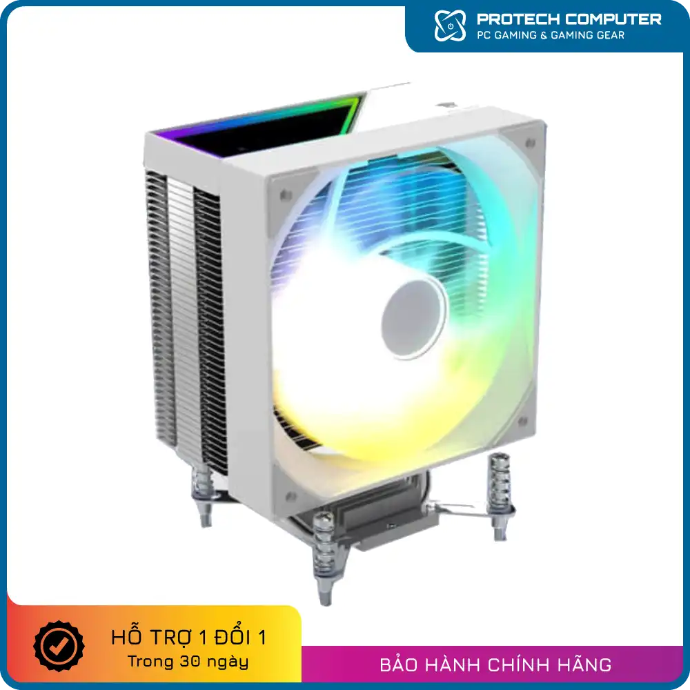 Tản nhiệt khí LEOPARD KF400 Trắng